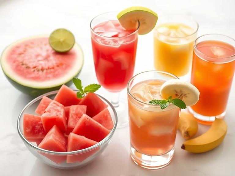 Watermelon and Bananas