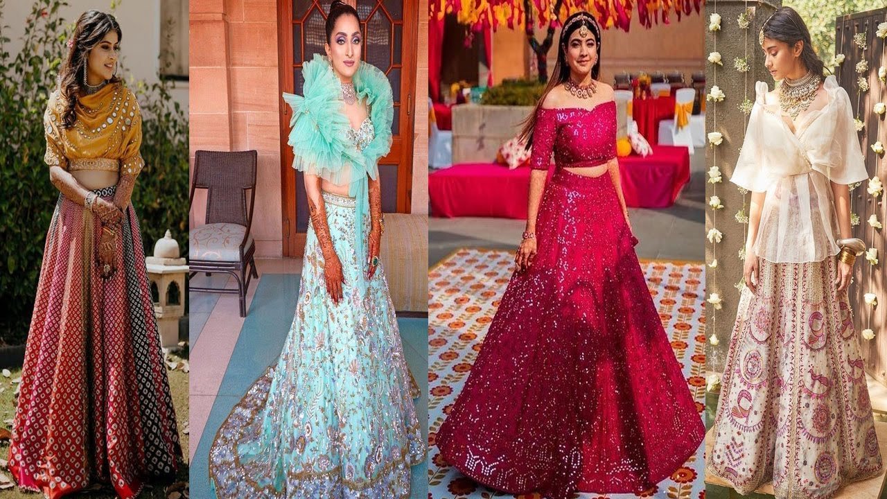 Lehengas with Unique Silhouettes: