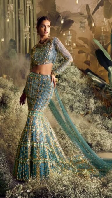Fishtail lehenga 