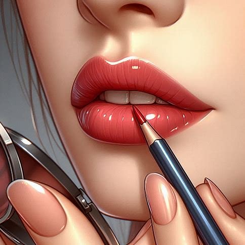 How to  red lipstick