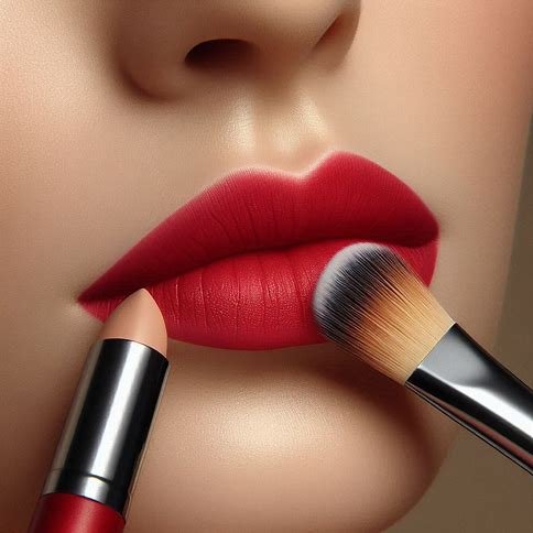How to  red lipstick