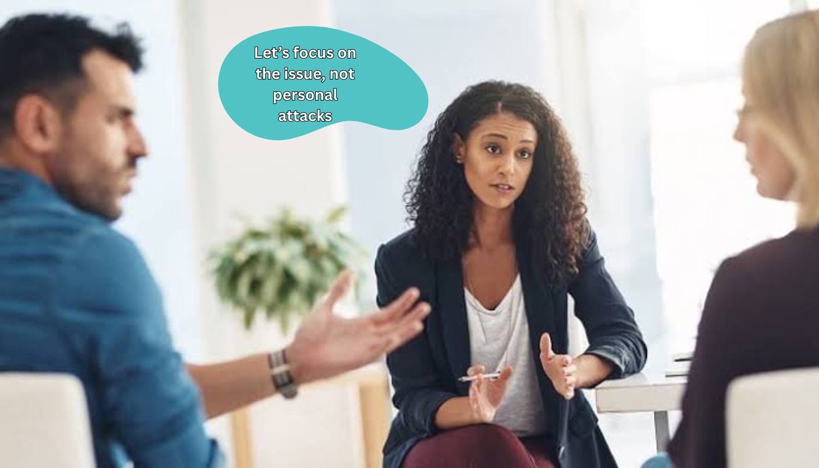 Let’s focus on the issue, not personal attacks