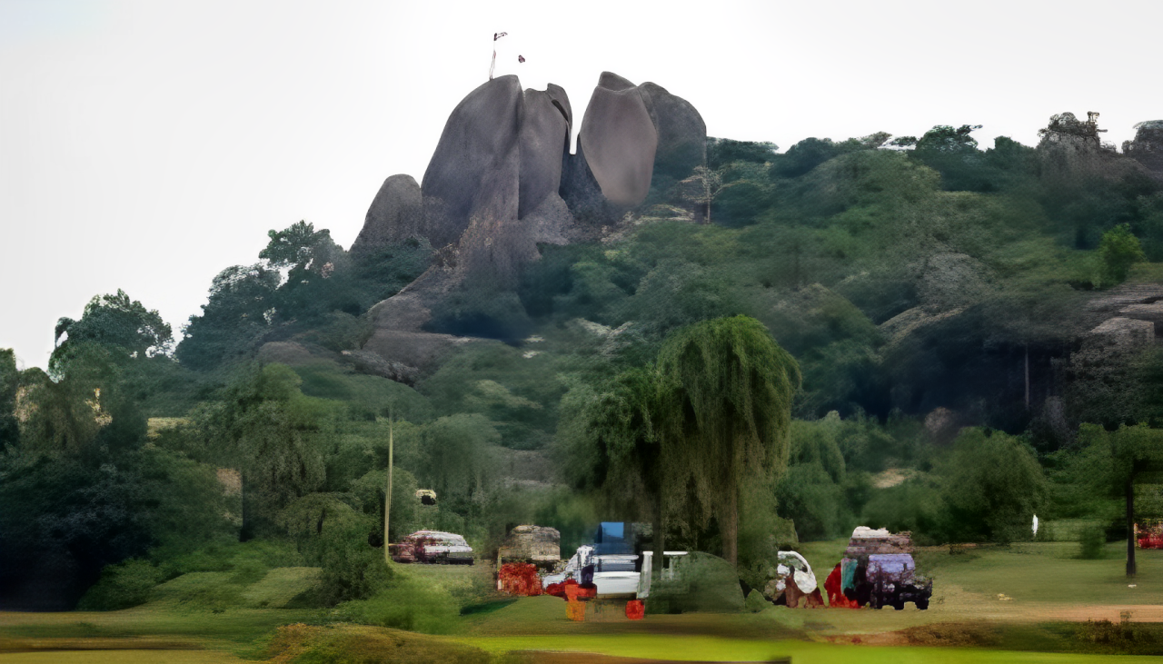 Tapovan Caves and Hills