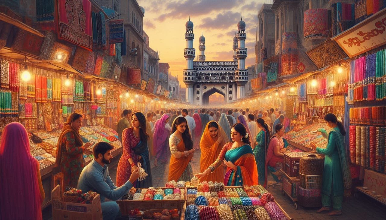 Street Shopping In Hyderabad