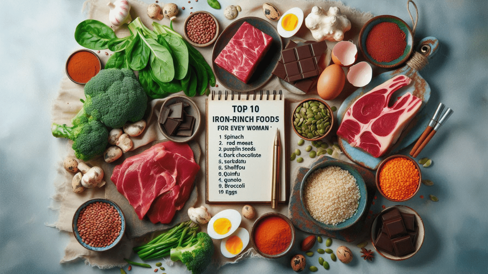 Iron Rich Foods for Every Woman