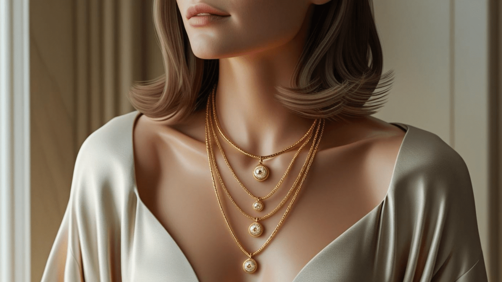 Tips For Styling Layered Necklaces Without Looking Overdone