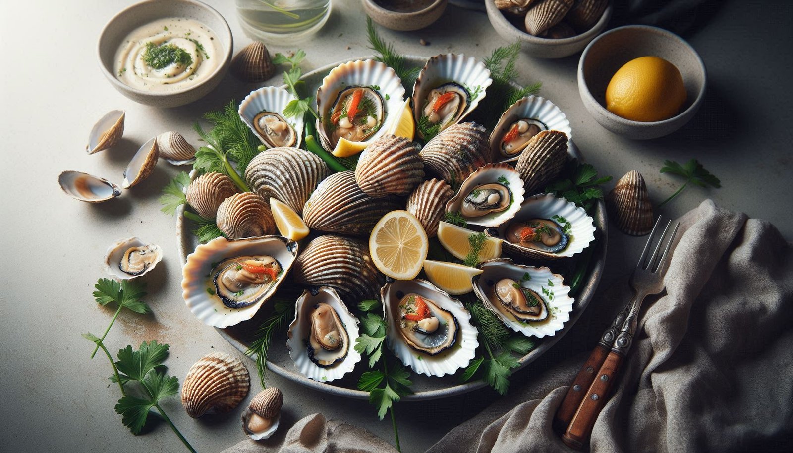 Shellfish (Clams, Oysters, Mussels)