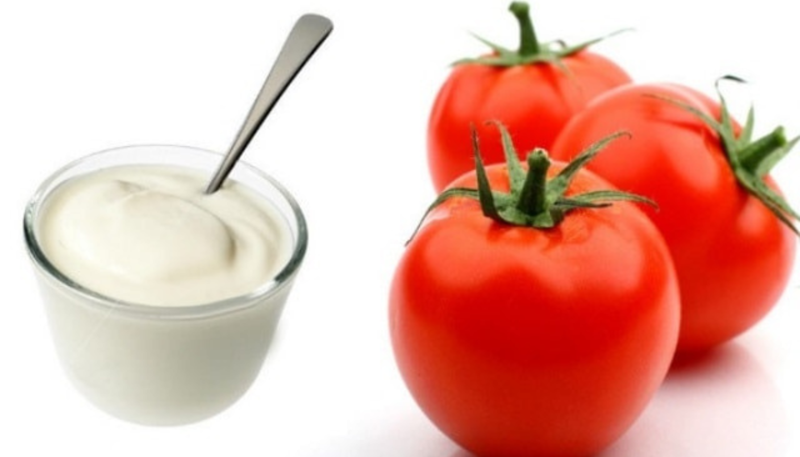 Tomato & Yogurt Scrub: