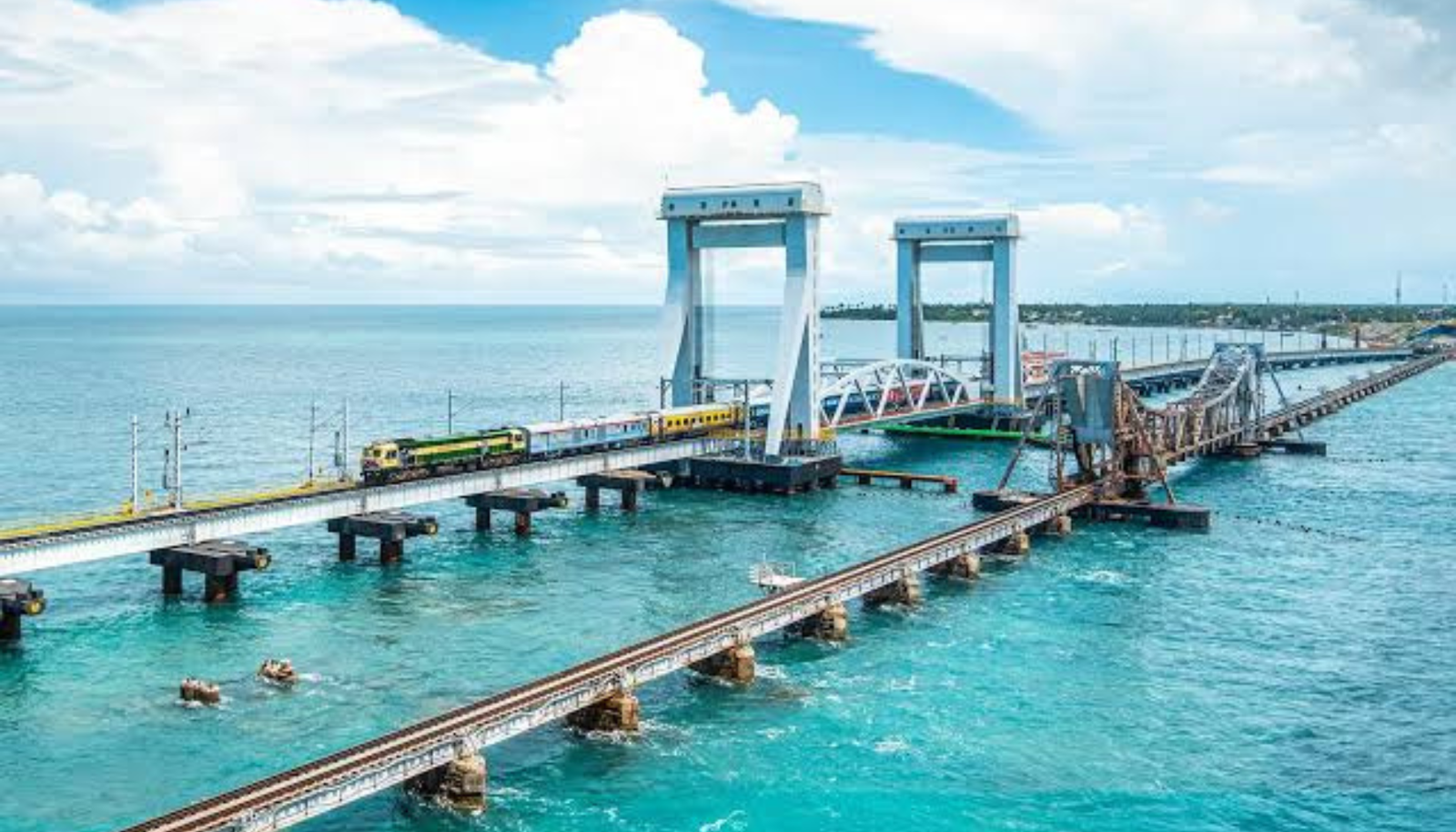 Pambhan bridge @ Shri Rameshwar Jyotirlingam 