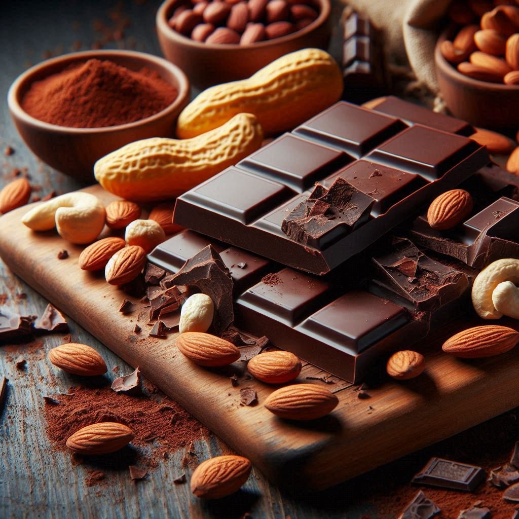 Dark Chocolate with Nuts